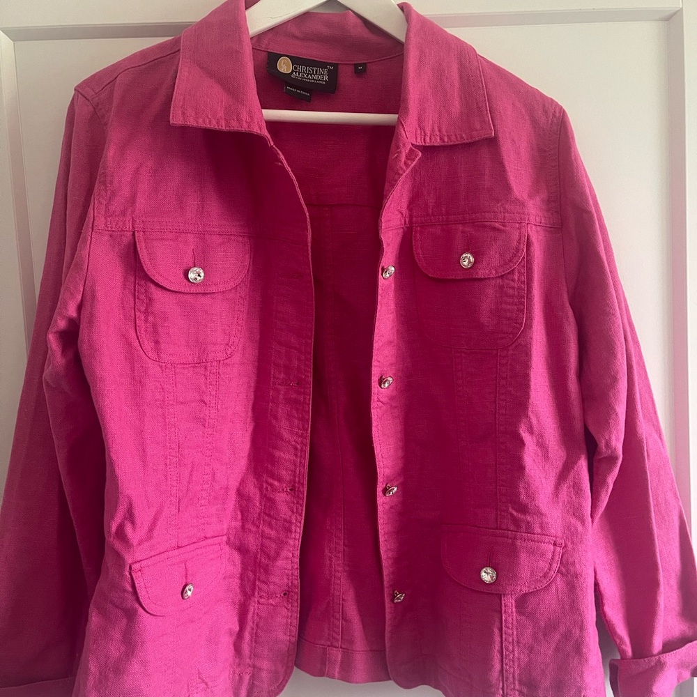 Christine Alexander light jacket